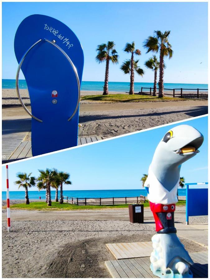 Loft Duplex Varela Beach - Alojamientos La Torre Torre Del Mar Bagian luar foto